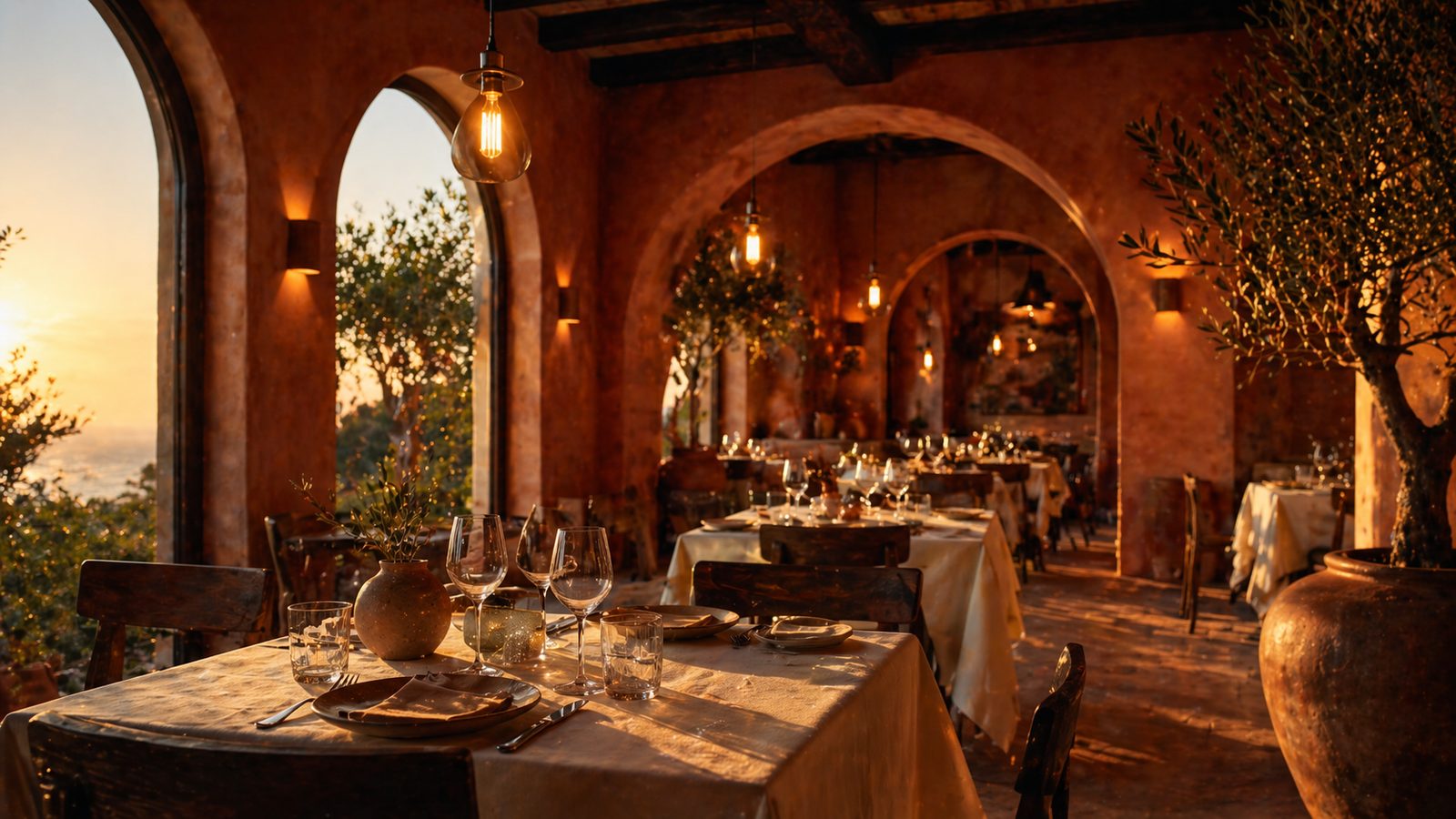 Pizza La Pepe dining room